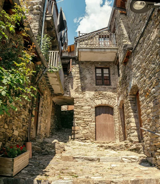 Queralbs Old Highland Mountain Village Spanish Pyrenees — Stock Photo, Image