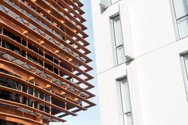 modern çelik mimari yapı