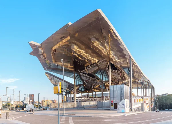 Julio 2018 Barcelona España Nuevo Edificio Del Mercado Pulgas Barcelona — Foto de Stock