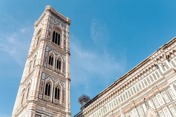 Zbliżenie Szczegółu Katedry Santa Maria Florencja Włochy — Zdjęcie stockowe