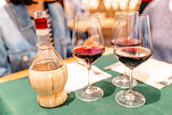Vino Italiano Restaurante — Foto de Stock