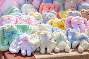 Hayvan sevimli yumuşak oyuncak koleksiyonu