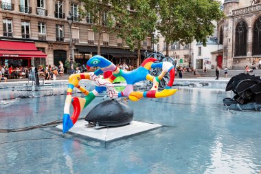26 Temmuz 2019, Paris, Fransa: Stravi'de Modern Sanat Heykelleri