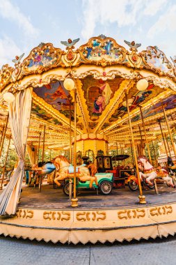 27 Temmuz 2019, Paris, Fransa: Paris'te Carousel