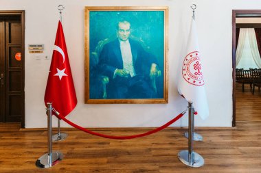 04 Eylül 2020, Türkiye, Antalya: Türk ulusunun babasının hayatına adanmış müze - ünlü siyasetçi Mustafa Kemal Atatürk.