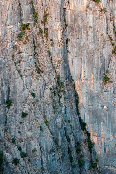 作为背景或纹理元素的岩石和悬崖的特写抽象视图 自然景观 峡谷和攀岩的概念 — 图库照片