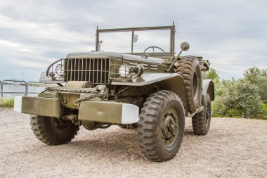 Amerikan askeri araç Dodge WC 57 ikinci Dünya Savaşı 'nda kullanılan komuta 