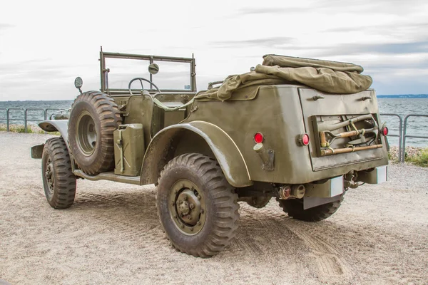 Americké Vojenské Vozidlo Dodge Příkaz Používaný Během Druhé Světové Války — Stock fotografie