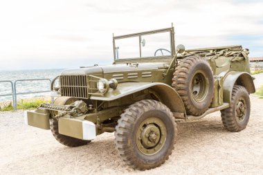 Amerikan askeri araç Dodge WC 57 ikinci Dünya Savaşı 'nda kullanılan komuta 