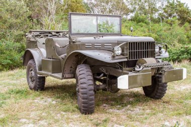 Amerikan askeri araç Dodge WC 57 ikinci Dünya Savaşı 'nda kullanılan komuta 