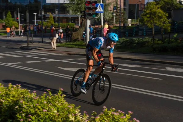 Katowice Poland August 2020 First Stage Tour Pologne Uci World — Stock Photo, Image