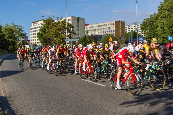 Katowice Poland August 2020 First Stage Tour Pologne Uci World — Stock Photo, Image