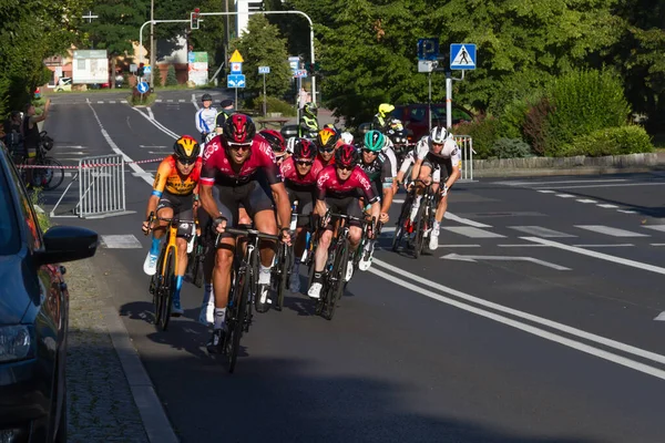 Katowice Poland August 2020 First Stage Tour Pologne Uci World — Stock Photo, Image