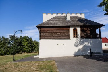 16. yüzyıl savunma sinagogu. Szydlow, Swietokrzyskie Eyaleti, Polonya