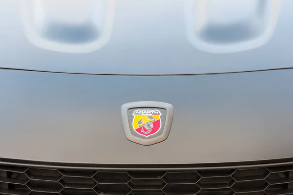 Hook Ngiltere Ocak 2019 Yakın Çekim Araç Rozet Insignia Abarth — Stok fotoğraf