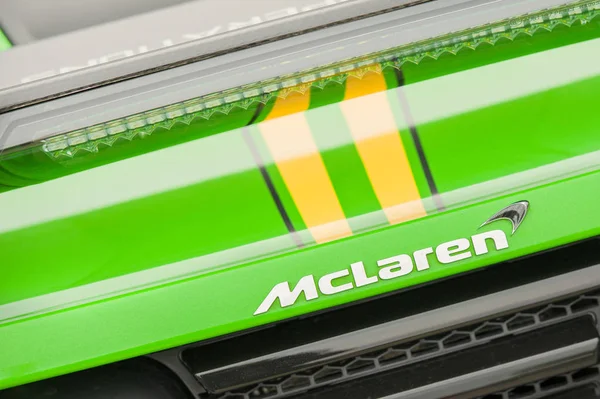Odznaka pojazd McLaren — Zdjęcie stockowe
