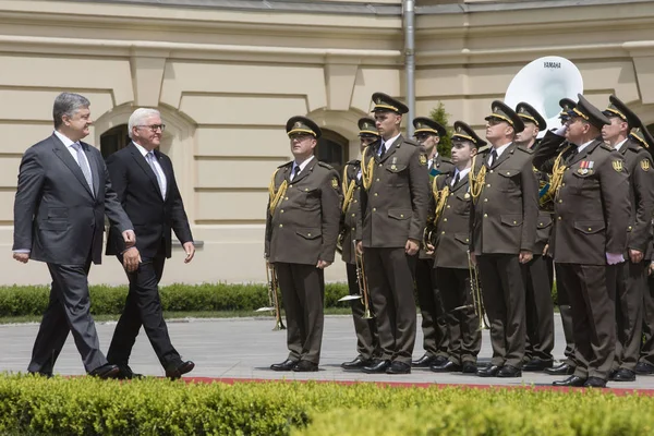 Kiev Ucrânia Maio 2018 Presidente Ucrânia Poroshenko Presidente Federal República — Fotografia de Stock