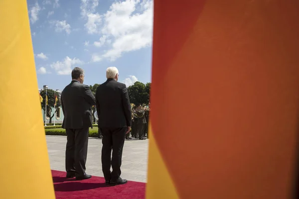 Kiev Ukraine Mai 2018 Präsident Der Ukraine Poroschenko Und Bundespräsident — Stockfoto