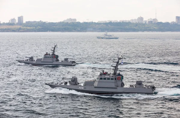 Odessa Ukraine Juil 2018 Exercice Maritime Multinational Sea Breeze 2018 — Photo