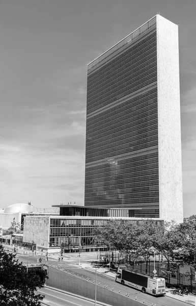 New York États Unis Juin 2014 Bâtiment Des Nations Unies — Photo