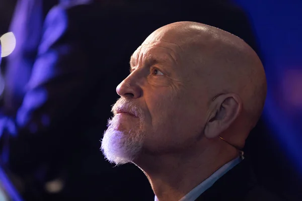 Kiev Ucraina 2018 Attore John Malkovich Visitato Kiev Partecipato Concerto — Foto Stock