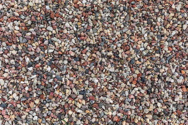 Разные Цветные Камни Галька Пляже Различные Цвета Текстуры — стоковое фото