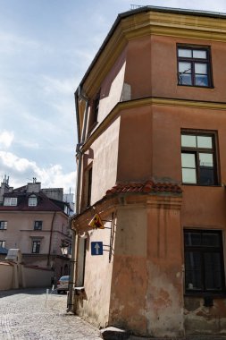 Lublin, Polonya - 27 Temmuz 2018: Sokakları ve mimari Lublin eski şehir. Lublin Polonya'dokuzuncu büyük şehridir.