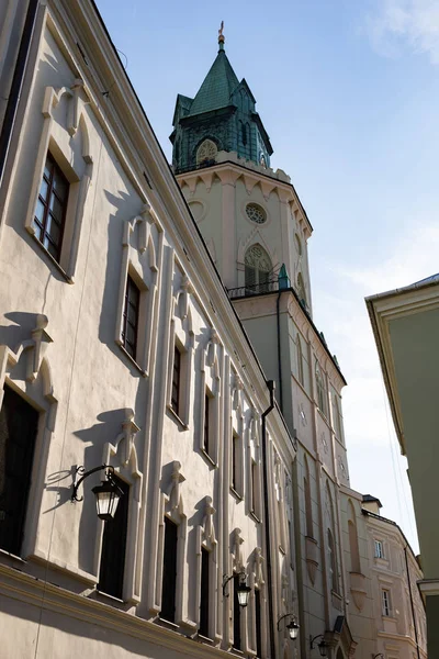 Lublin Polen Jul 2018 Straten Architectuur Van Oude Stad Van — Stockfoto