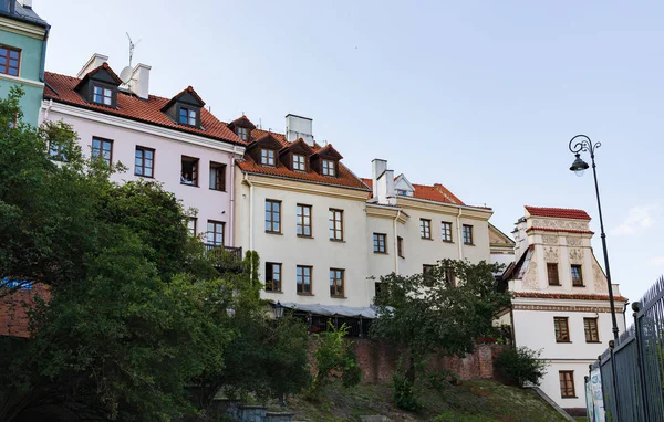 Lublin Polonia Julio 2018 Calles Arquitectura Ciudad Vieja Lublin Lublin — Foto de Stock