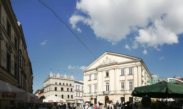 Lublin Polen Jul 2018 Straßen Und Architektur Der Altstadt Lublin — Stockfoto