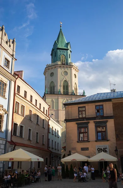 Lublin Polonia Julio 2018 Calles Arquitectura Ciudad Vieja Lublin Lublin —  Fotos de Stock