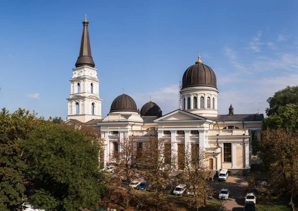 Odessa Ucrania 2018 Odessa Catedral Ortodoxa Los Salvadores Transfiguración Ucrania — Foto de Stock