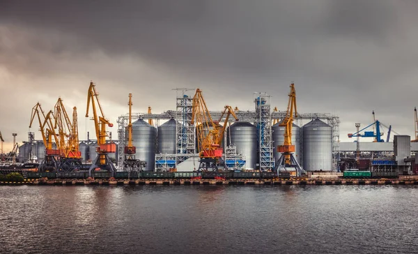 Odessa Ukraine September 2018 Marine Industrial Commercial Port Industriezone Von — Stockfoto