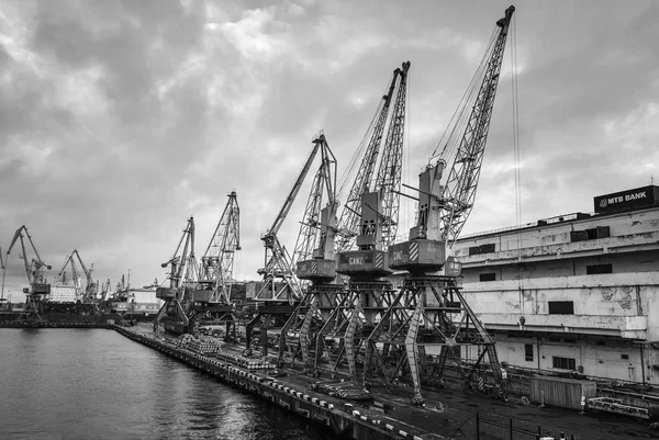 Odessa Ukraine September 2018 Marine Industrial Commercial Port Industriezone Von — Stockfoto