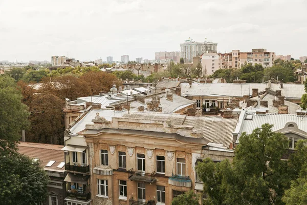 오데사 우크라이나 2018 지붕과 오데사의 안마당의 지붕에서 오데사의 보기입니다 도시의 — 스톡 사진