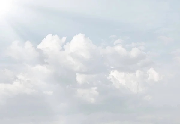 Abstrato Natureza Fundo Com Nuvens Tonalidade Clara — Fotografia de Stock