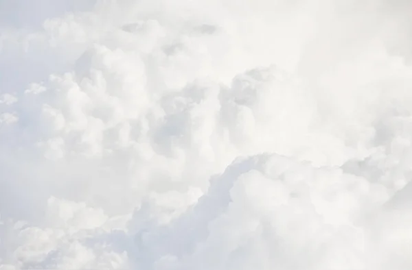 Céu Com Nuvens Uma Vista Avião Acima Das Nuvens Fundo — Fotografia de Stock