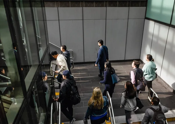 Nueva York Septiembre 2018 Nueva York Los Neoyorquinos Metro Nueva —  Fotos de Stock