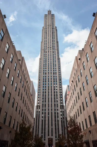 Нью Йорк Сша Сентября 2018 Года Rockefeller Center Нью Йорке — стоковое фото