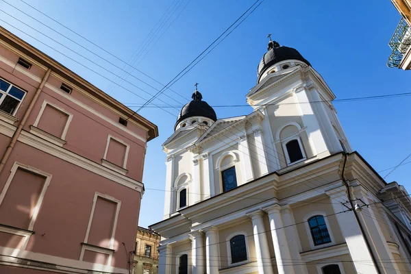 Lviv Ucrania Octubre 2018 Calles Arquitectura Antigua Ciudad Lviv Día —  Fotos de Stock