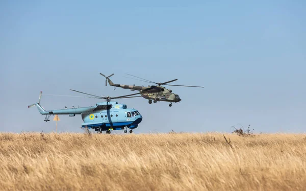 Донецкий Рег Украина Октября 2018 Года Военная Техника Полигоне Время — стоковое фото