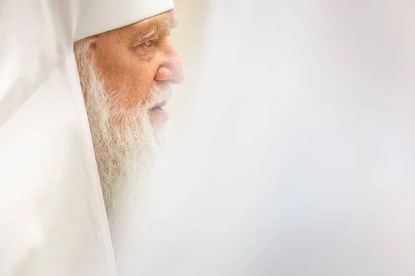 Kiev Ukraine Okt 2018 Patriark Filaret Secara Pribadi Mengucapkan Selamat — Stok Foto