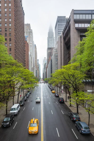 Nowy Jork Usa Maj 2016 Ulicy Budynek Chryslera Manhattan Nowoczesnej — Zdjęcie stockowe