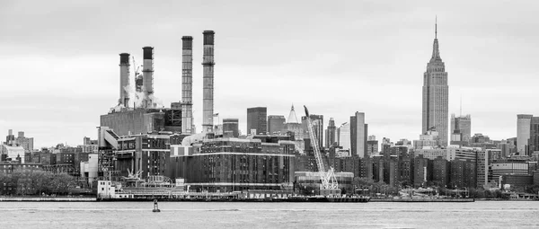 New York Usa Maggio 2016 Veduta Bianco Nero Dello Skyline — Foto Stock