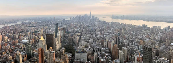 Nueva York Septiembre 2017 Calles Tejados Manhattan Ciudad Nueva York —  Fotos de Stock