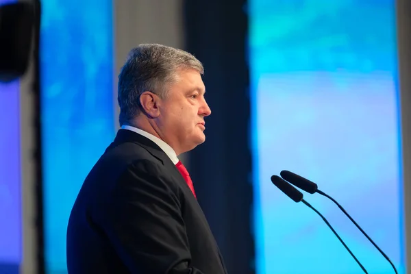 Gomel Weißrussland Oktober 2018 Der Präsident Der Ukraine Petro Poroschenko — Stockfoto