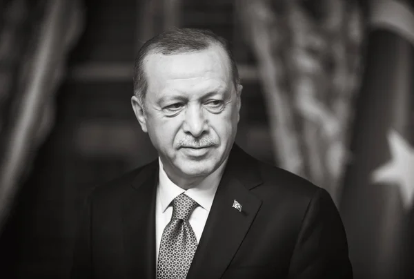 Estambul Turquía Nov 2018 Presidente Turco Recep Tayyip Erdogan Durante —  Fotos de Stock