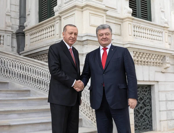 Estambul Turquía Nov 2018 Presidente Turco Recep Tayyip Erdogan Durante —  Fotos de Stock