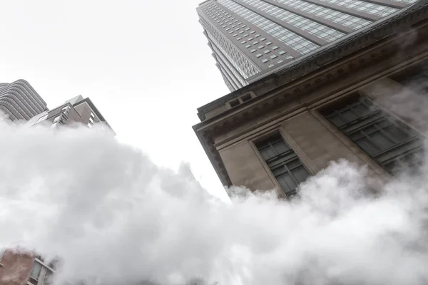 New York États Unis Mai 2016 Scène Rue Manhattan Nuage — Photo