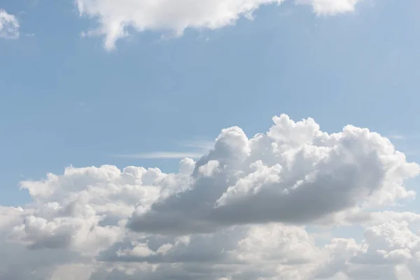 Sfondo Cielo Naturale Con Nuvole Tonalità Chiara Immagine Astratta Della — Foto Stock